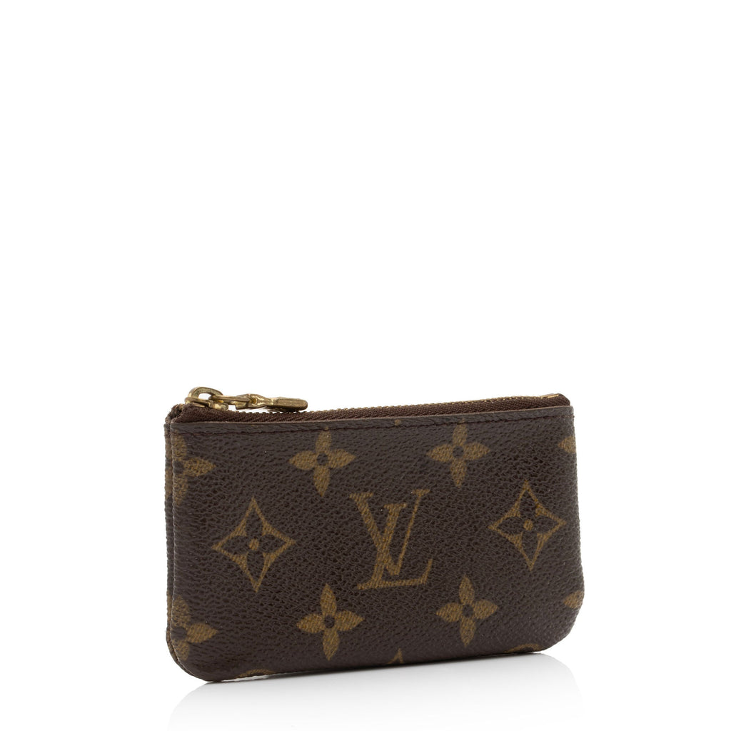 Louis Vuitton Monogram Canvas Key Pouch (SHF-O52URB)