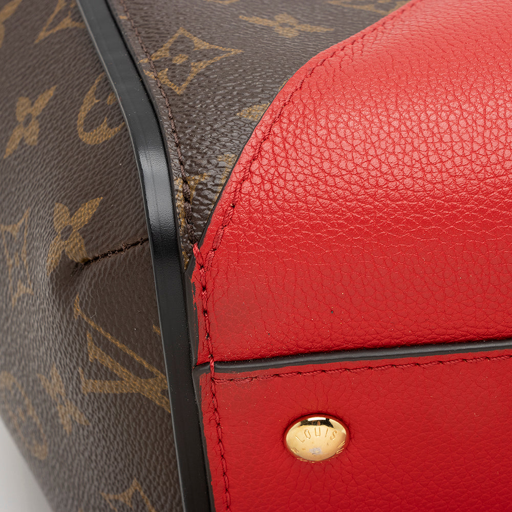 Louis Vuitton Monogram Canvas Kimono Tote (SHF-22931)