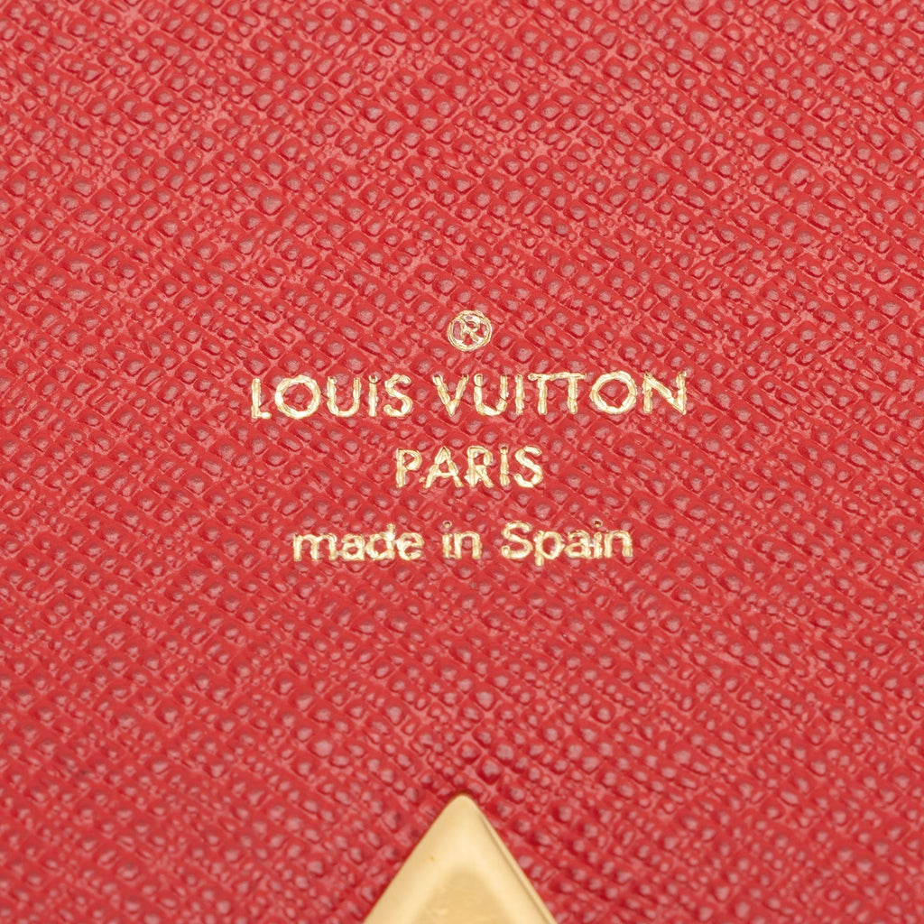 Louis Vuitton Monogram Canvas Leather Kimono Wallet (SHF-WVTTkh)