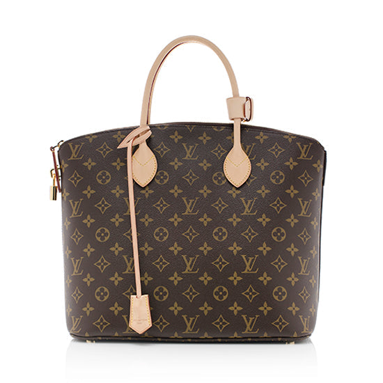 Louis Vuitton Monogram Canvas Lockit MM Satchel (SHF-LQ4Mlq)