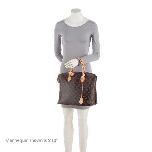 Louis Vuitton Monogram Canvas Lockit MM Satchel (SHF-LQ4Mlq)