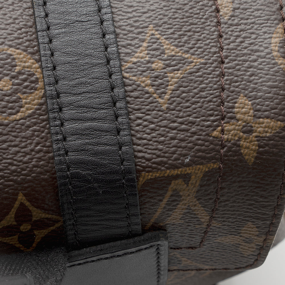 Louis Vuitton Monogram Canvas Macassar Christopher PM Backpack (SHF-21859)