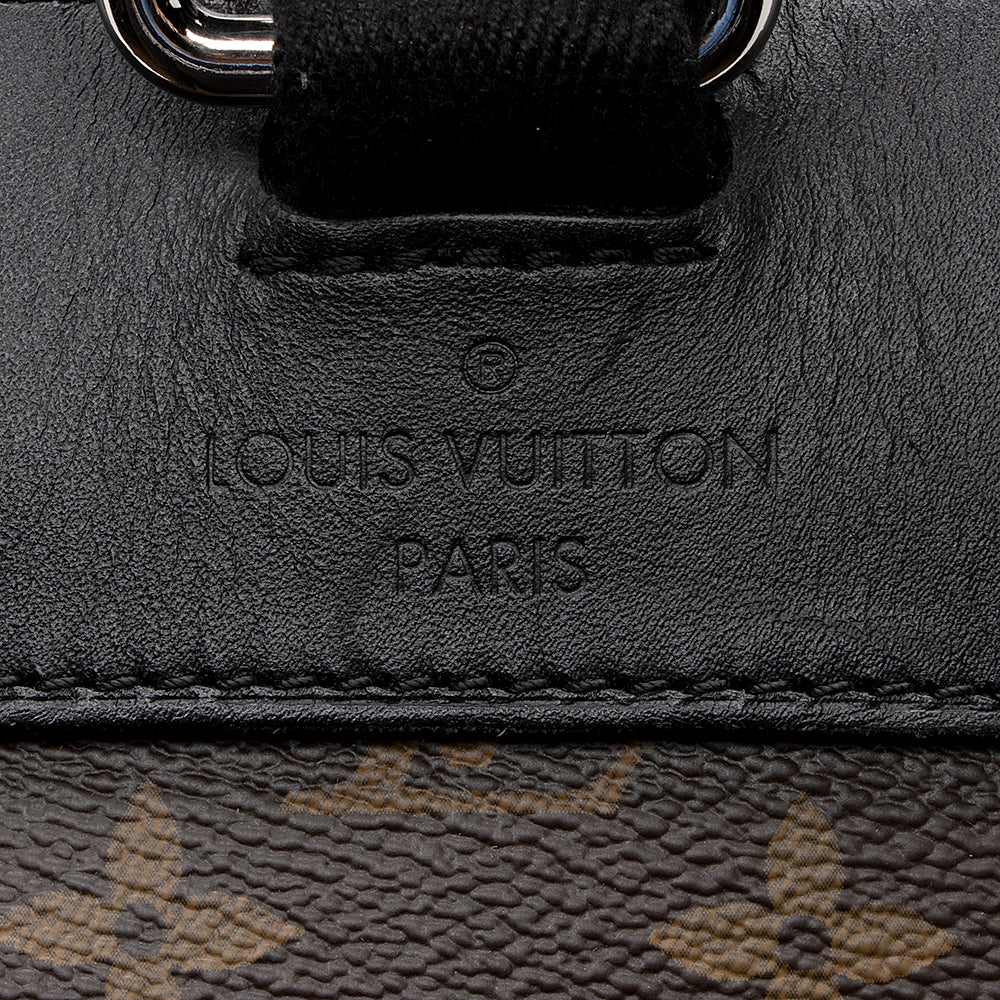 Louis Vuitton Monogram Canvas Macassar Christopher PM Backpack (SHF-21859)
