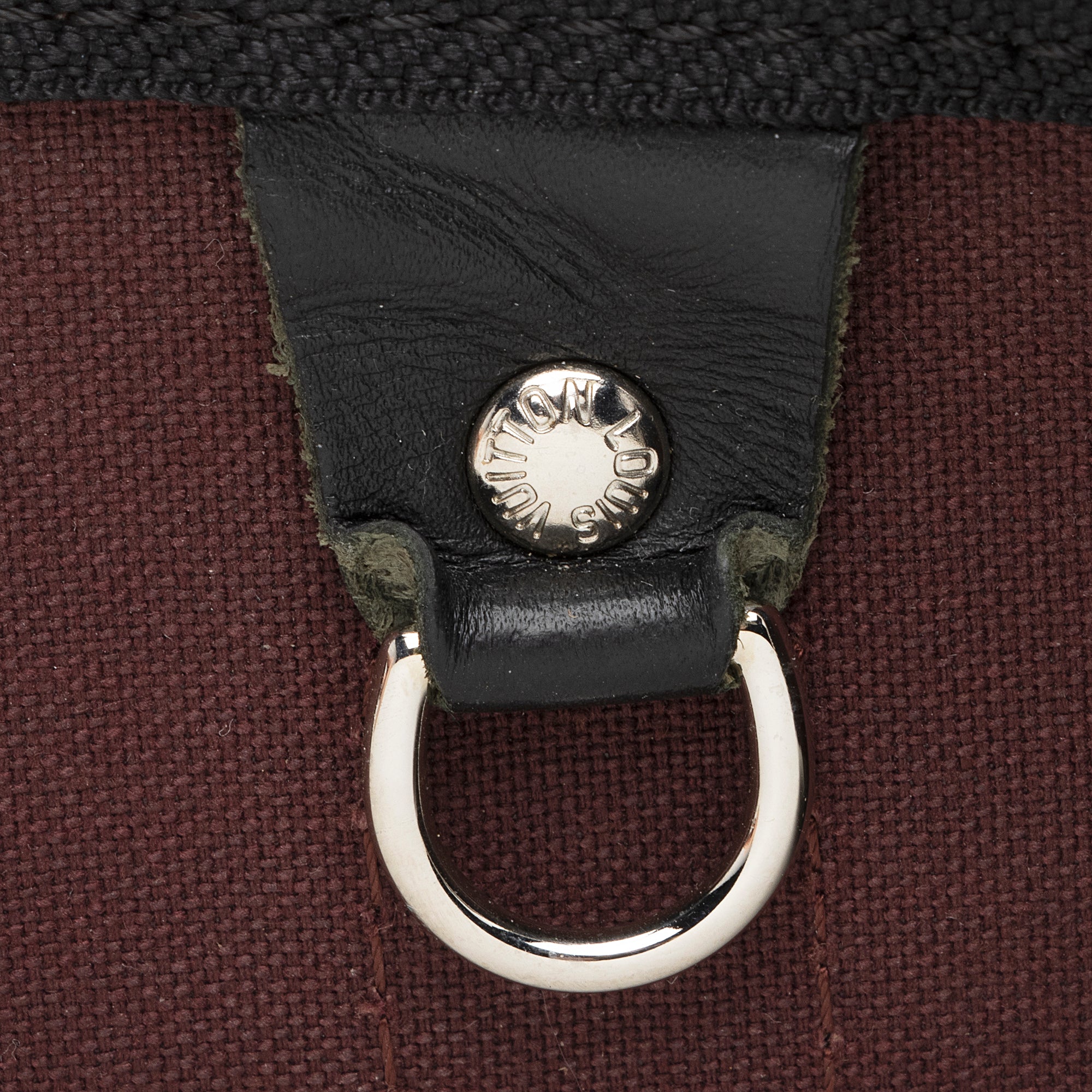 Louis Vuitton Monogram Canvas Macassar Keepall Bandouliere 55 Duffle Bag (SHF-22191)