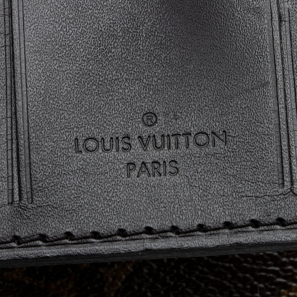 Louis Vuitton Monogram Canvas Macassar Keepall Bandouliere 55 Duffle Bag (SHF-22191)