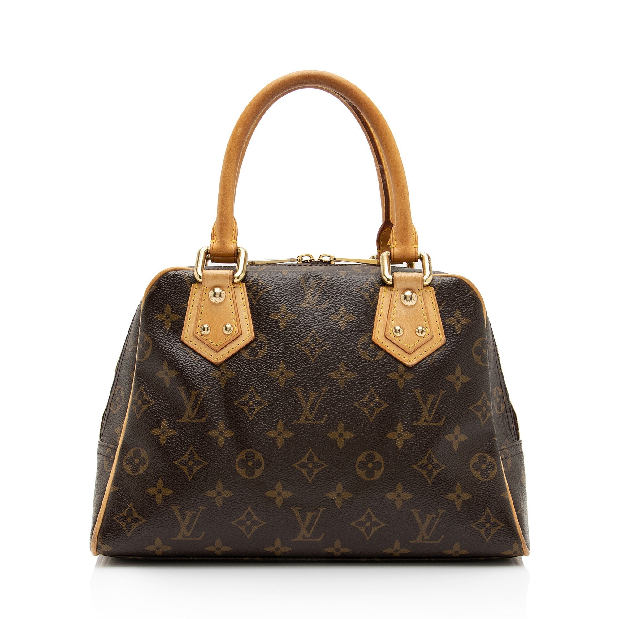 Louis Vuitton Monogram Canvas Manhattan PM Satchel (SHF-ZABdGZ)