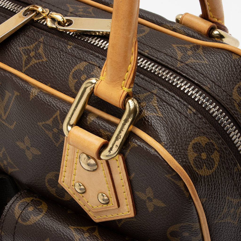 Louis Vuitton Monogram Canvas Manhattan PM Satchel (SHF-ZABdGZ)