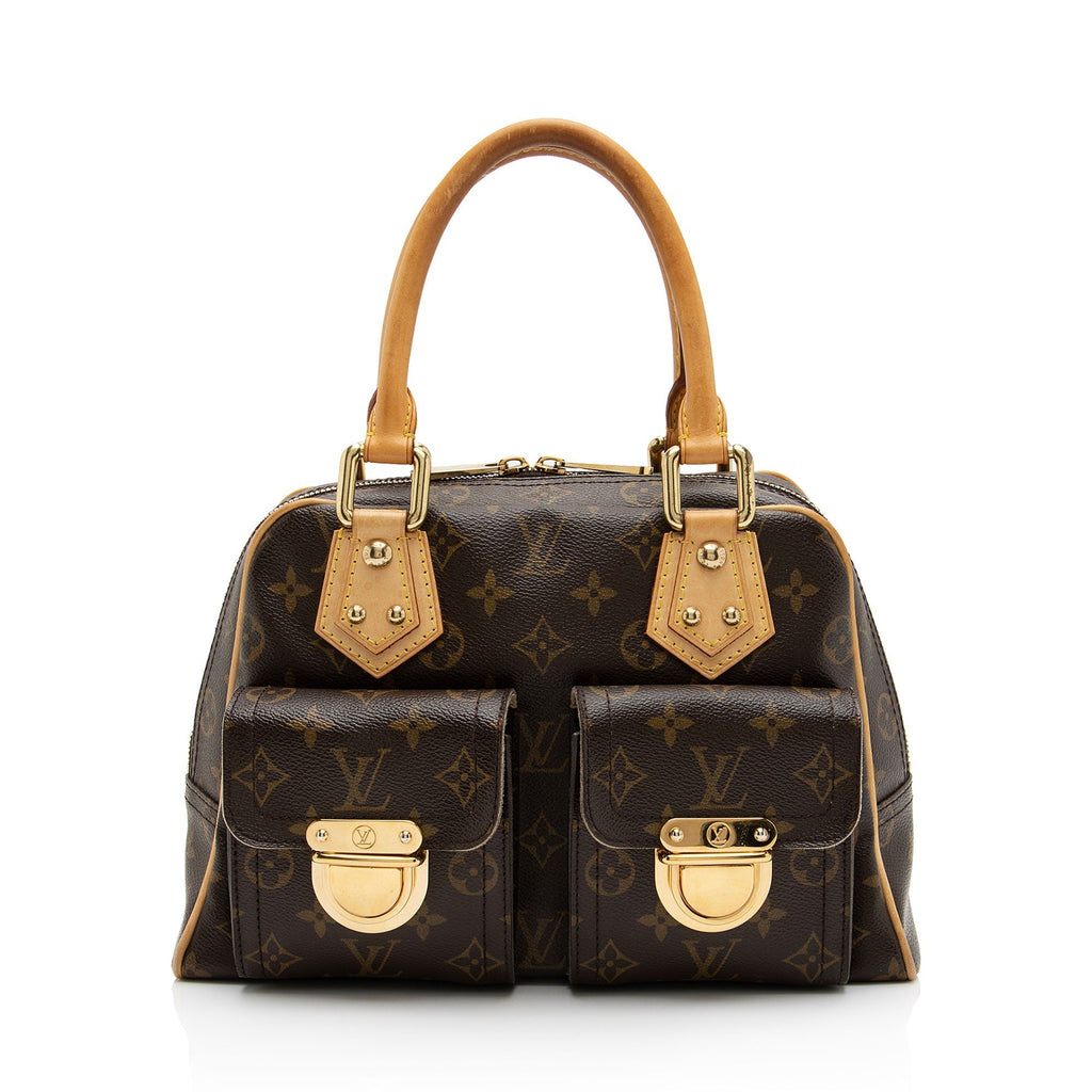 Louis Vuitton Monogram Canvas Manhattan PM Satchel (SHF-ZABdGZ)