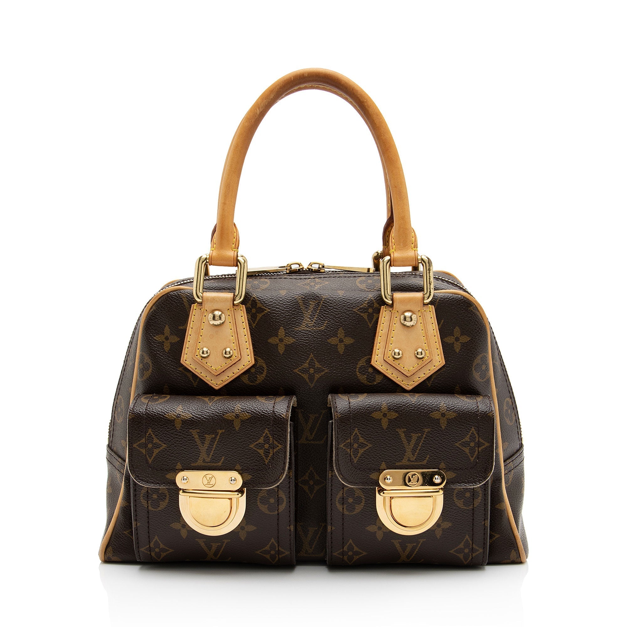 Louis Vuitton Monogram Canvas Manhattan PM Satchel (SHF-ZABdGZ)