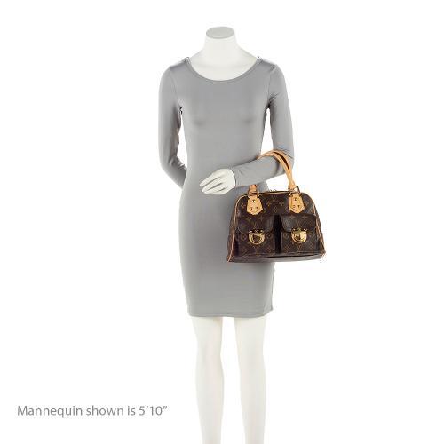 Louis Vuitton Monogram Canvas Manhattan PM Satchel (SHF-ZABdGZ)