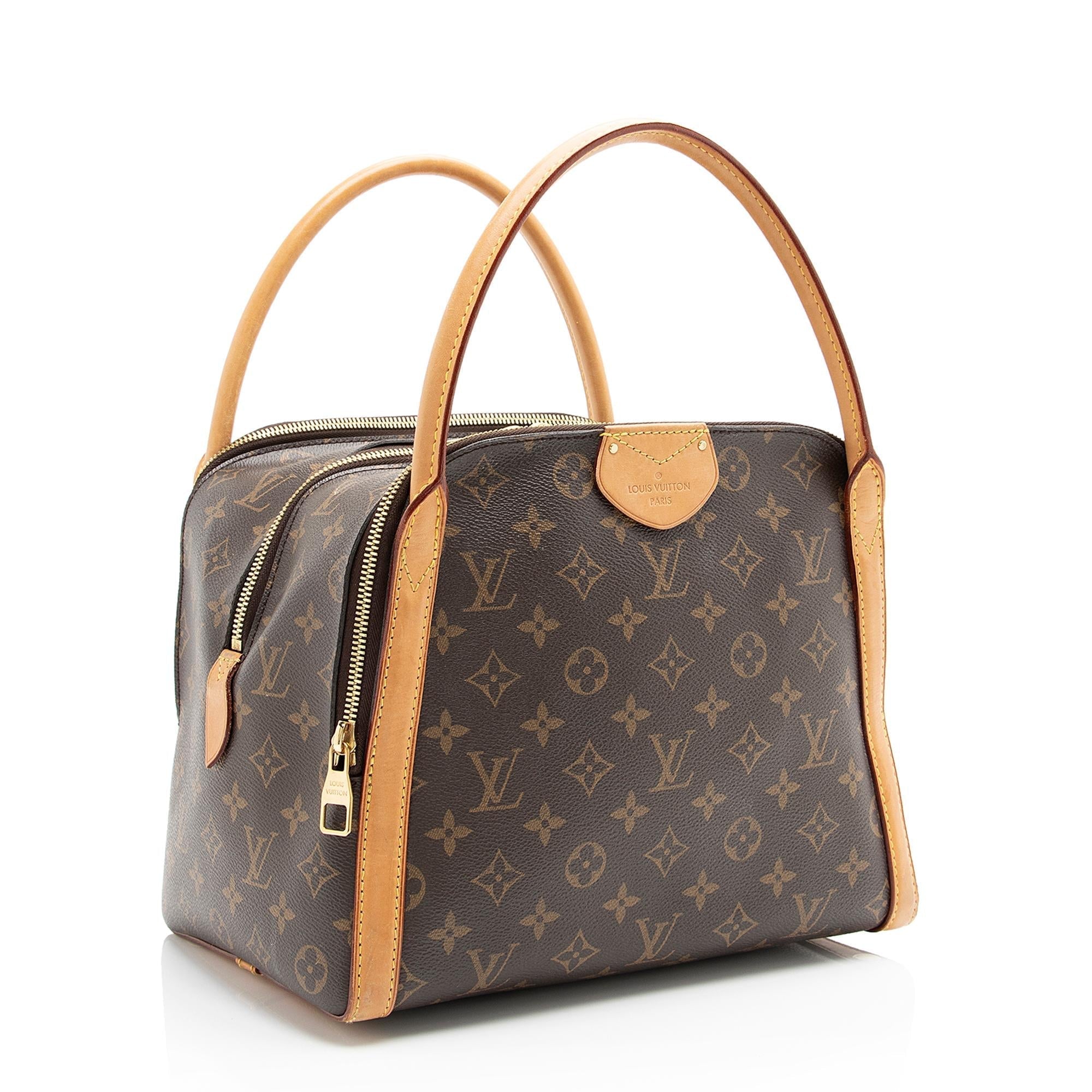 Louis Vuitton Monogram Canvas Marais MM Satchel (SHF-23785)