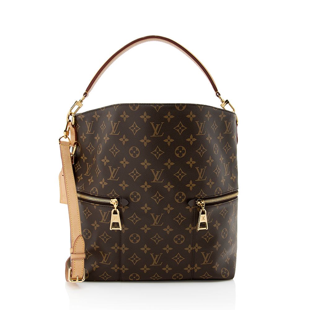 Louis Vuitton Monogram Canvas Melie Shoulder Bag (SHF-19396)