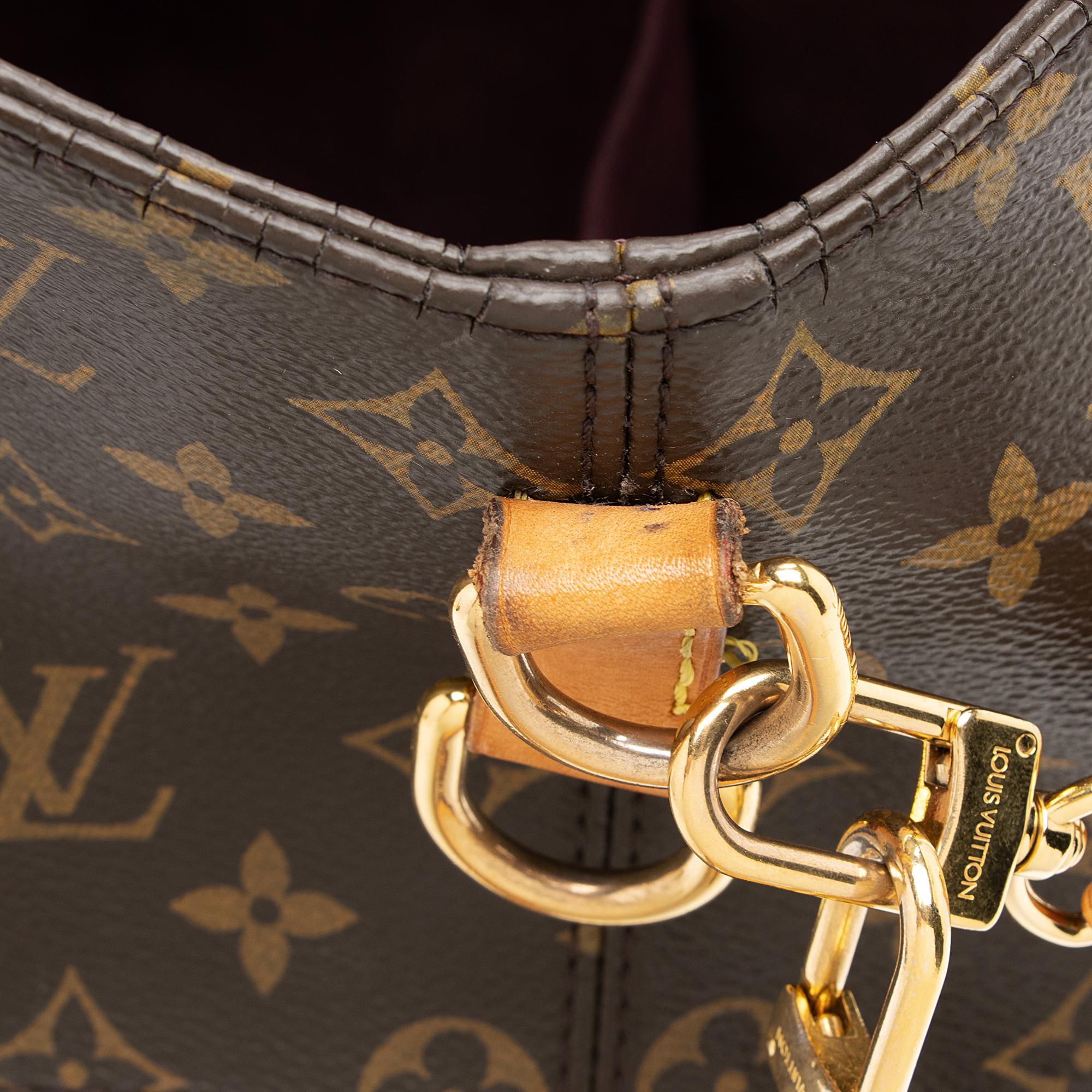 Louis Vuitton Monogram Canvas Melie Shoulder Bag (SHF-ODKS47)