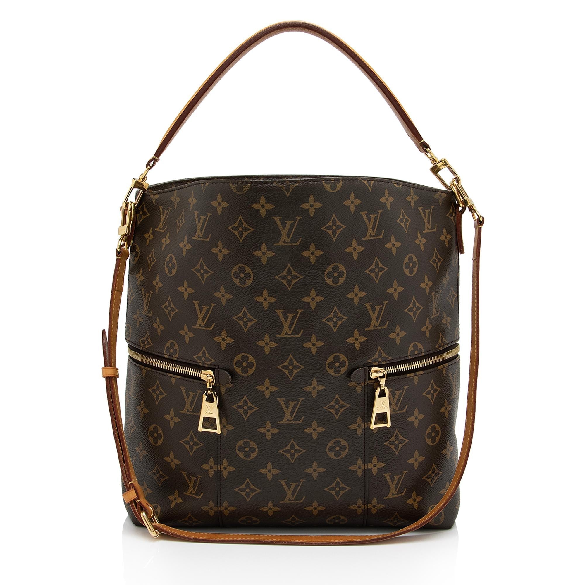 Louis Vuitton Monogram Canvas Melie Shoulder Bag (SHF-ODKS47)