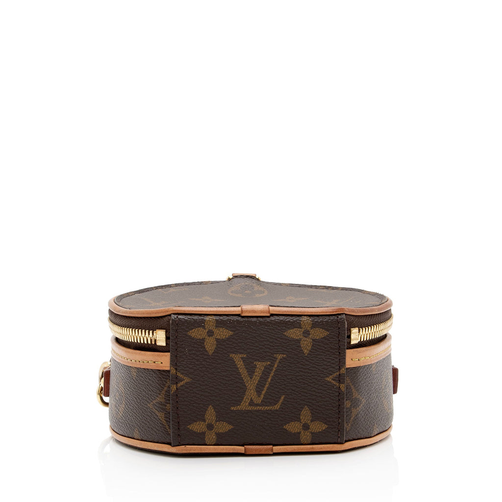 Louis Vuitton Monogram Canvas Mini Boite Chapeau Shoulder Bag (SHF-qOsZmz)