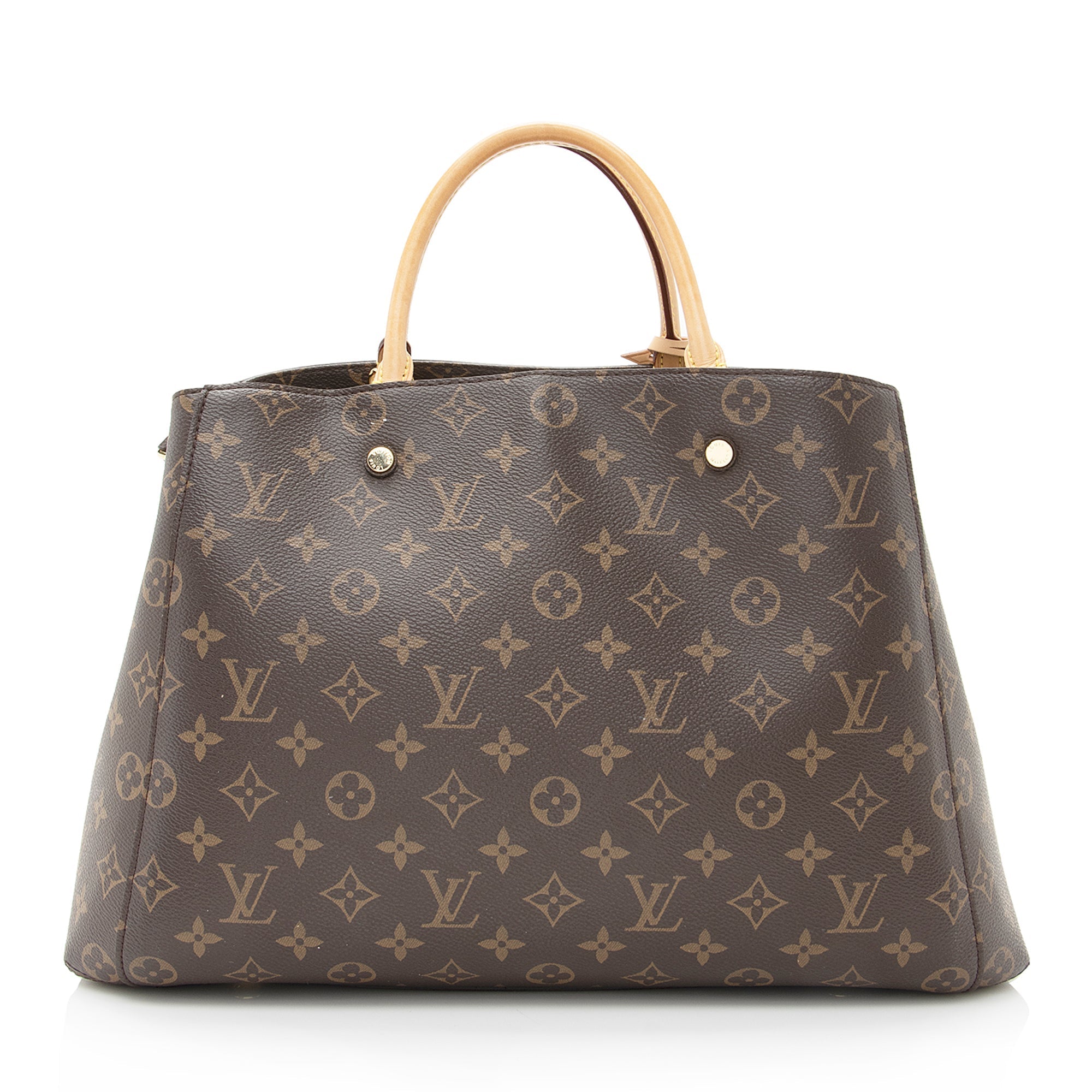 Louis Vuitton Monogram Canvas Montaigne GM Tote (SHF-22574)