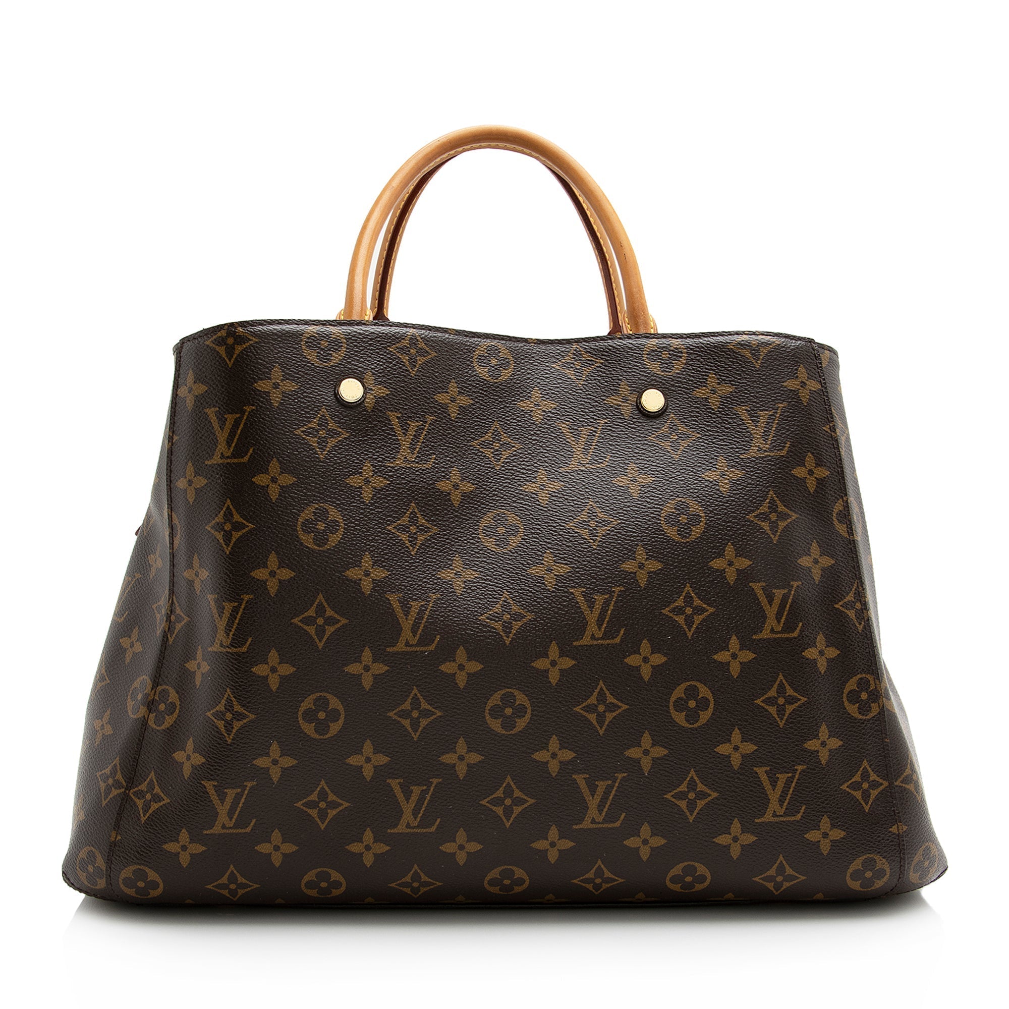 Louis Vuitton Monogram Canvas Montaigne GM Tote (SHF-22346)