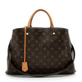 Louis Vuitton Monogram Canvas Montaigne GM Tote (SHF-22346)