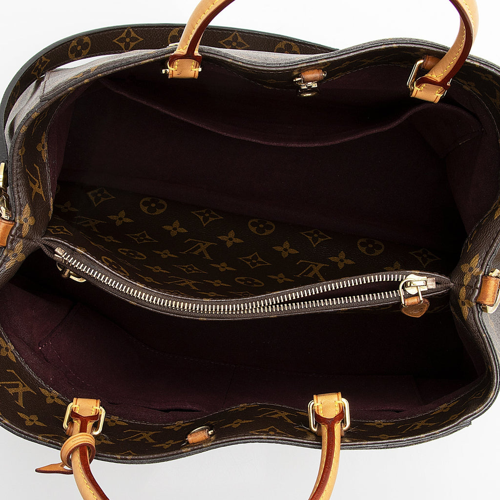 Louis Vuitton Monogram Canvas Montaigne GM Tote (SHF-22346)