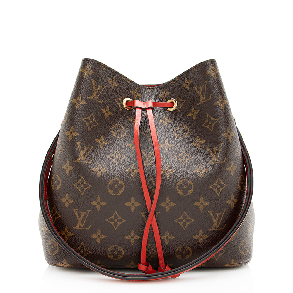 Louis Vuitton Monogram Canvas Neonoe Shoulder Bag (SHF-20004)