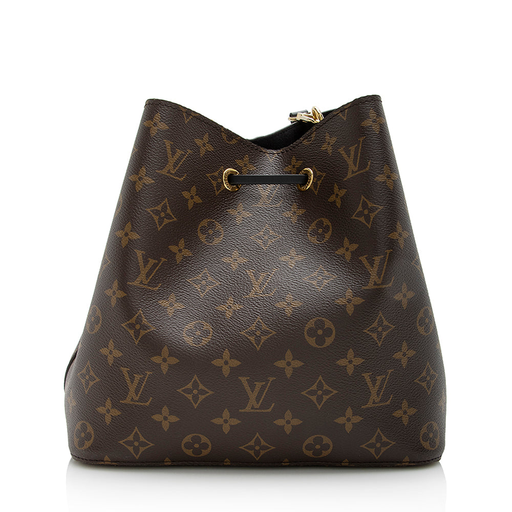 Louis Vuitton Monogram Canvas Neonoe Shoulder Bag (SHF-qsDFRA)
