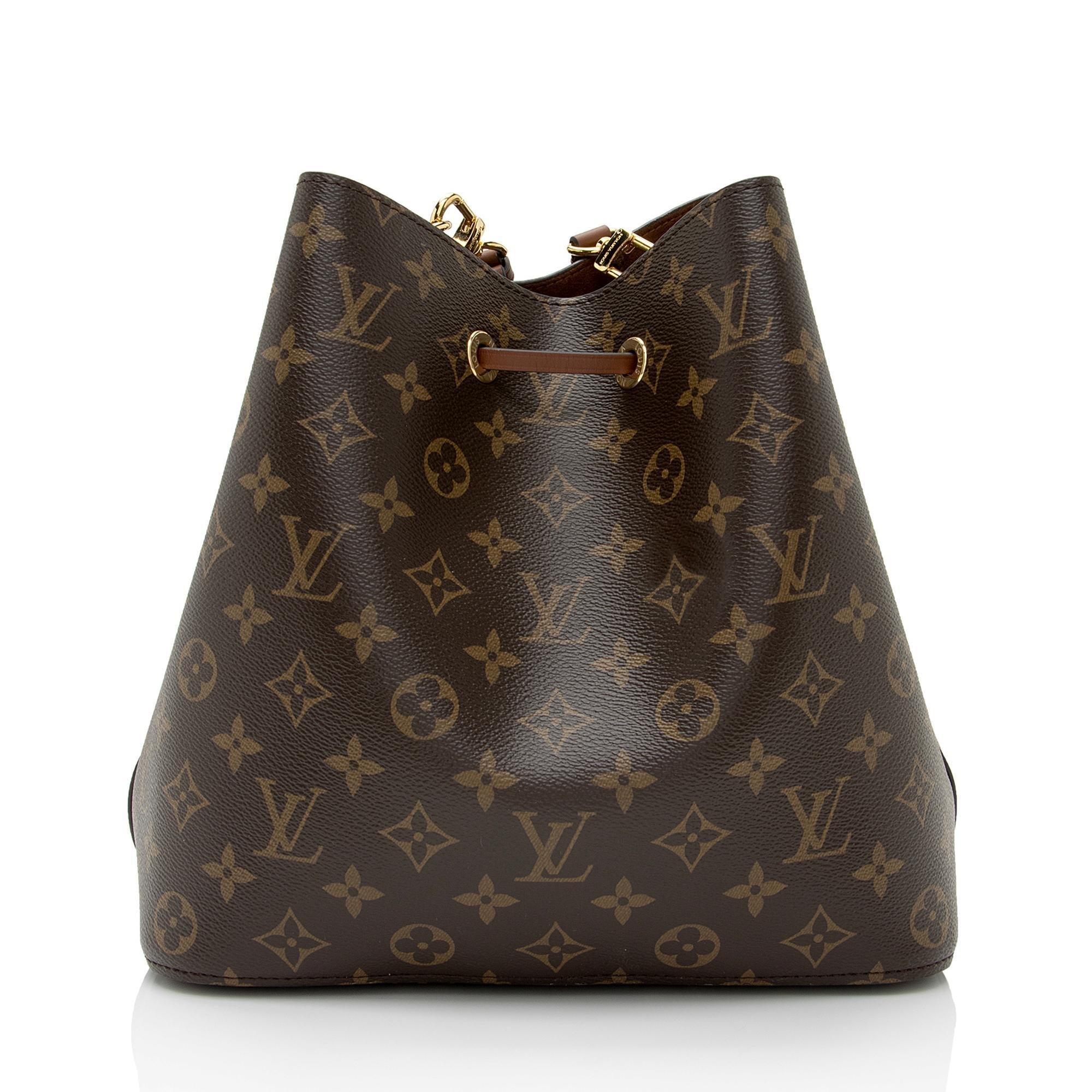 Louis Vuitton Monogram Canvas Neonoe Shoulder Bag (SHF-xcORZB)