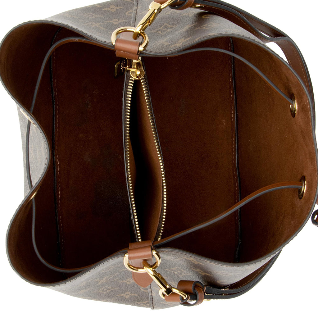 Louis Vuitton Monogram Canvas Neonoe Shoulder Bag (SHF-xcORZB)