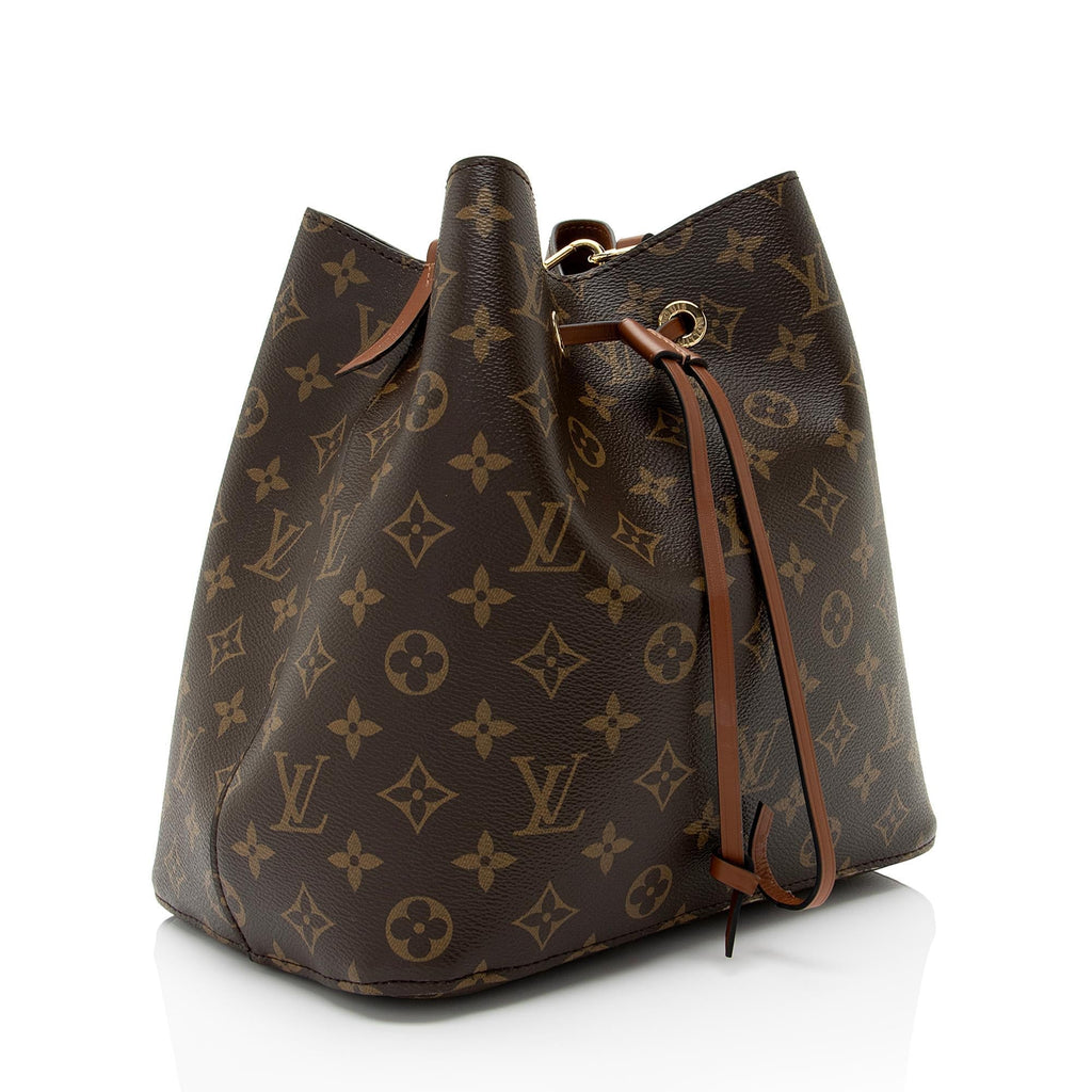 Louis Vuitton Monogram Canvas Neonoe Shoulder Bag (SHF-xcORZB)