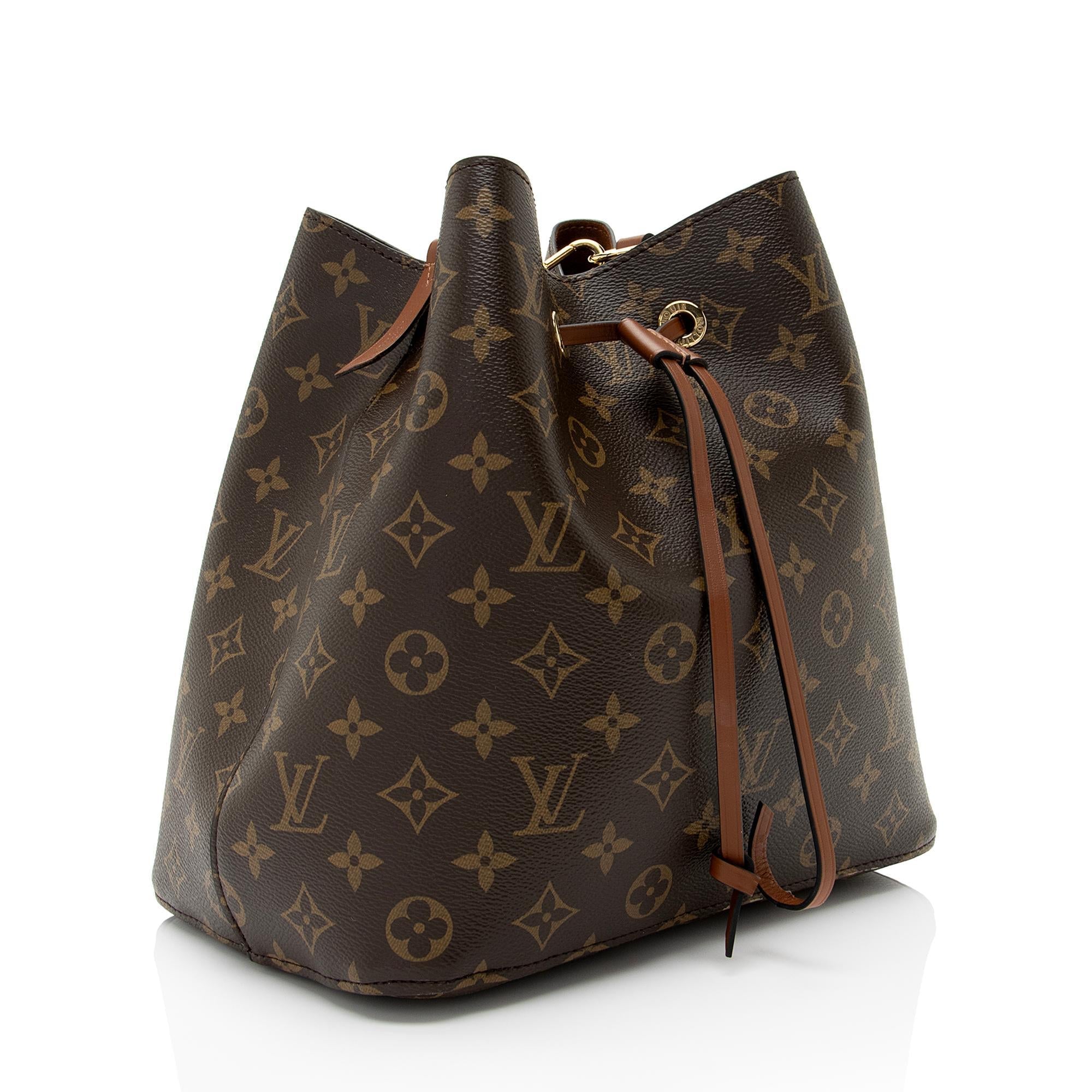 Louis Vuitton Monogram Canvas Neonoe Shoulder Bag (SHF-xcORZB)