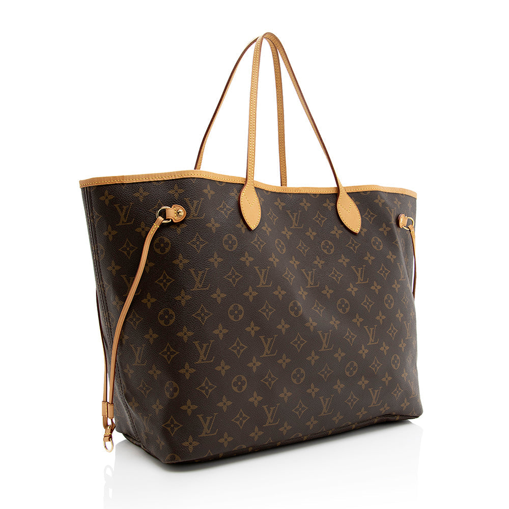 Louis Vuitton Monogram Canvas Neverfull GM Tote (SHF-19496)
