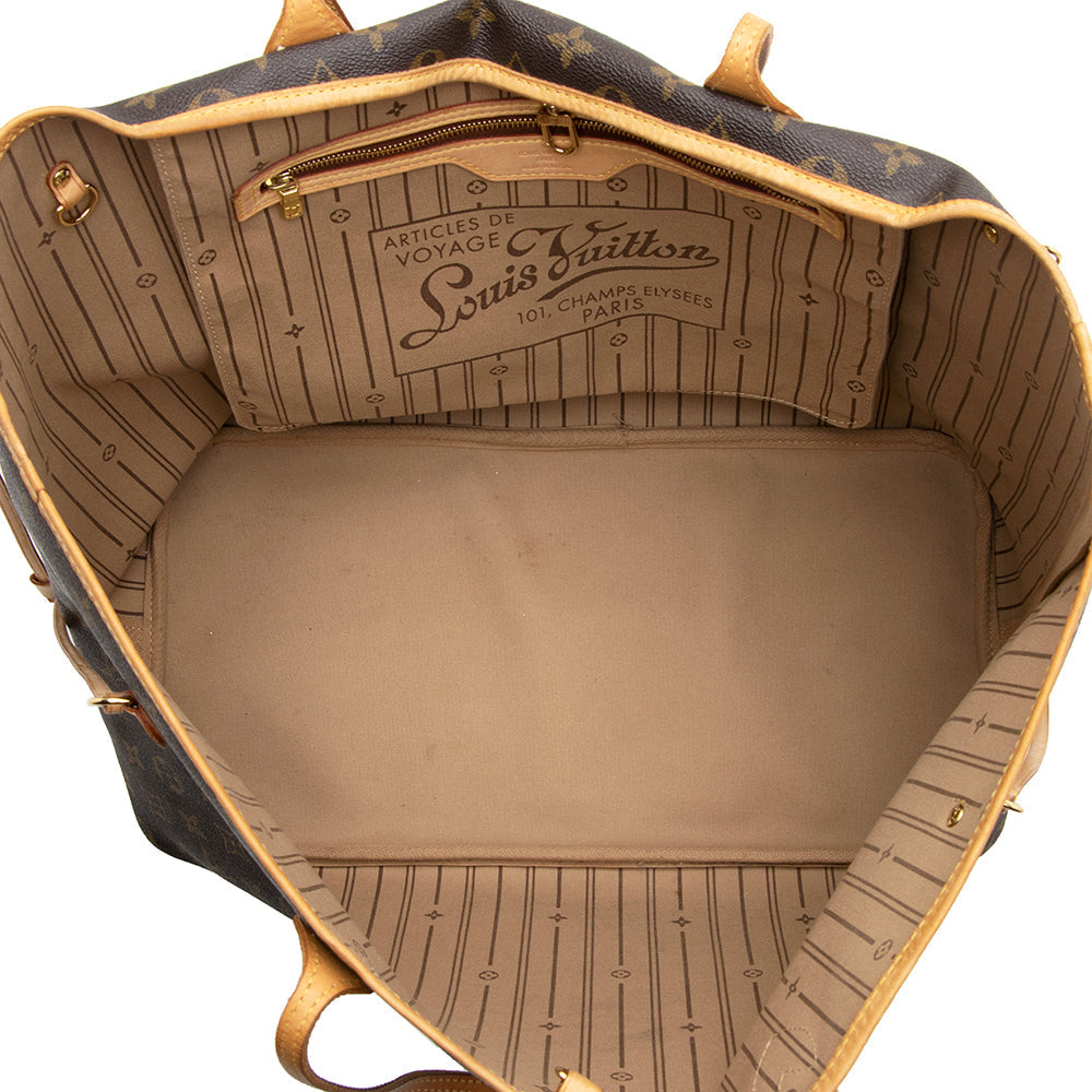 Louis Vuitton Monogram Canvas Neverfull GM Tote (SHF-19598)