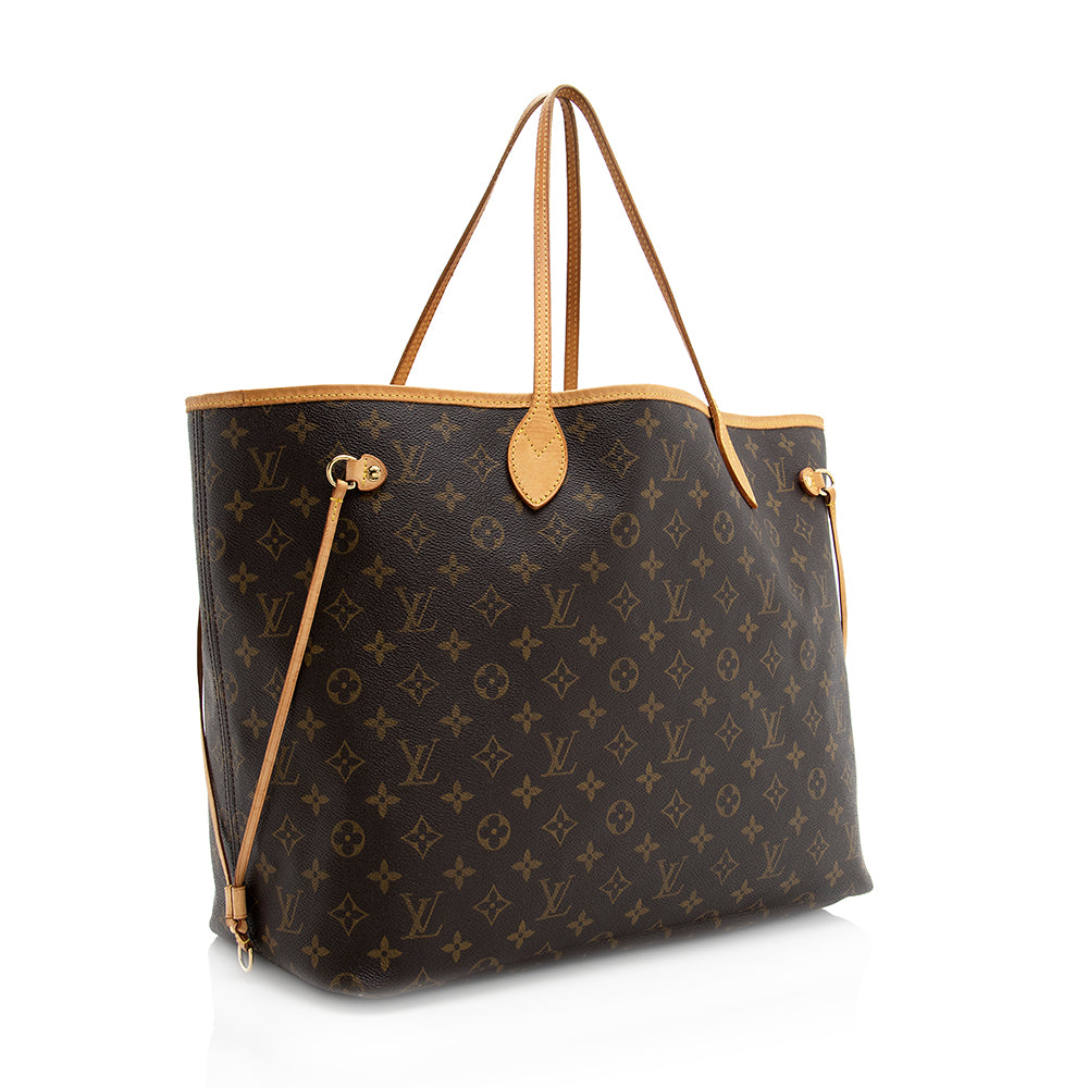 Louis Vuitton Monogram Canvas Neverfull GM Tote (SHF-19598)