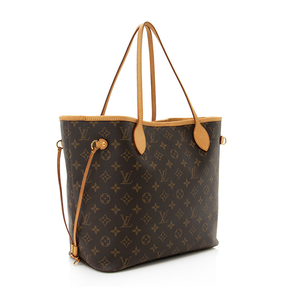 Louis Vuitton Monogram Canvas Neverfull MM Tote (SHF-186171)