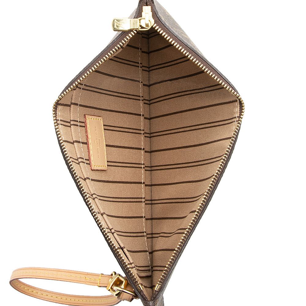 Louis Vuitton Monogram Canvas Neverfull MM Pochette (SHF-20266)