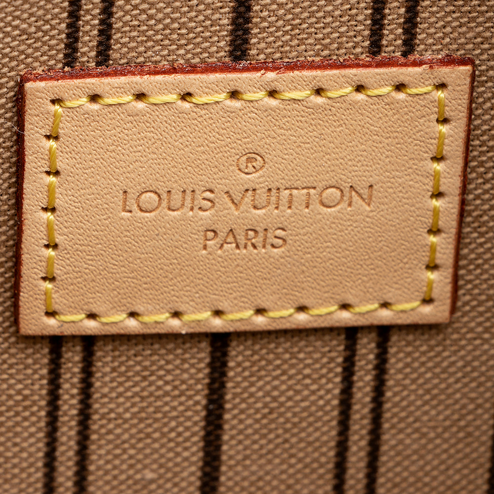 Louis Vuitton Monogram Canvas Neverfull MM Pochette (SHF-20266)