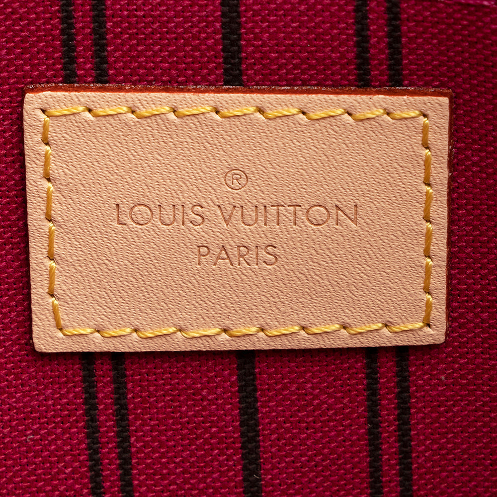 Louis Vuitton Monogram Canvas Neverfull MM Pochette (SHF-20620)