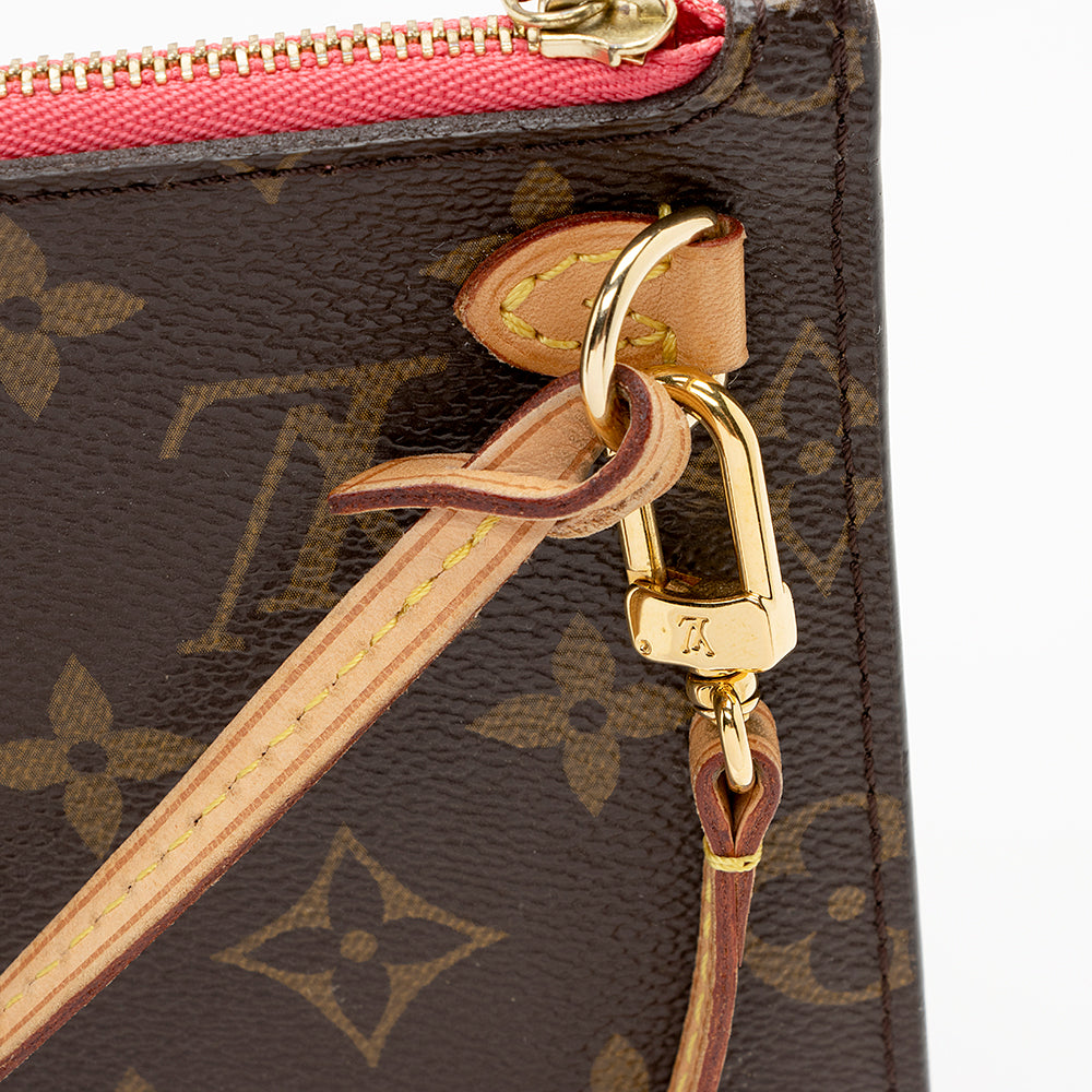 Louis Vuitton Monogram Canvas Neverfull MM Pochette (SHF-21783)