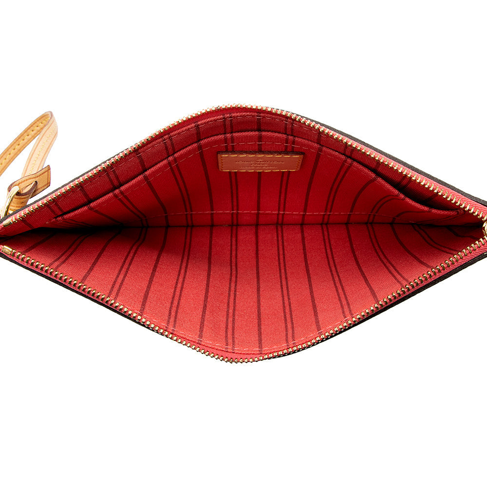 Louis Vuitton Monogram Canvas Neverfull MM Pochette (SHF-21783)