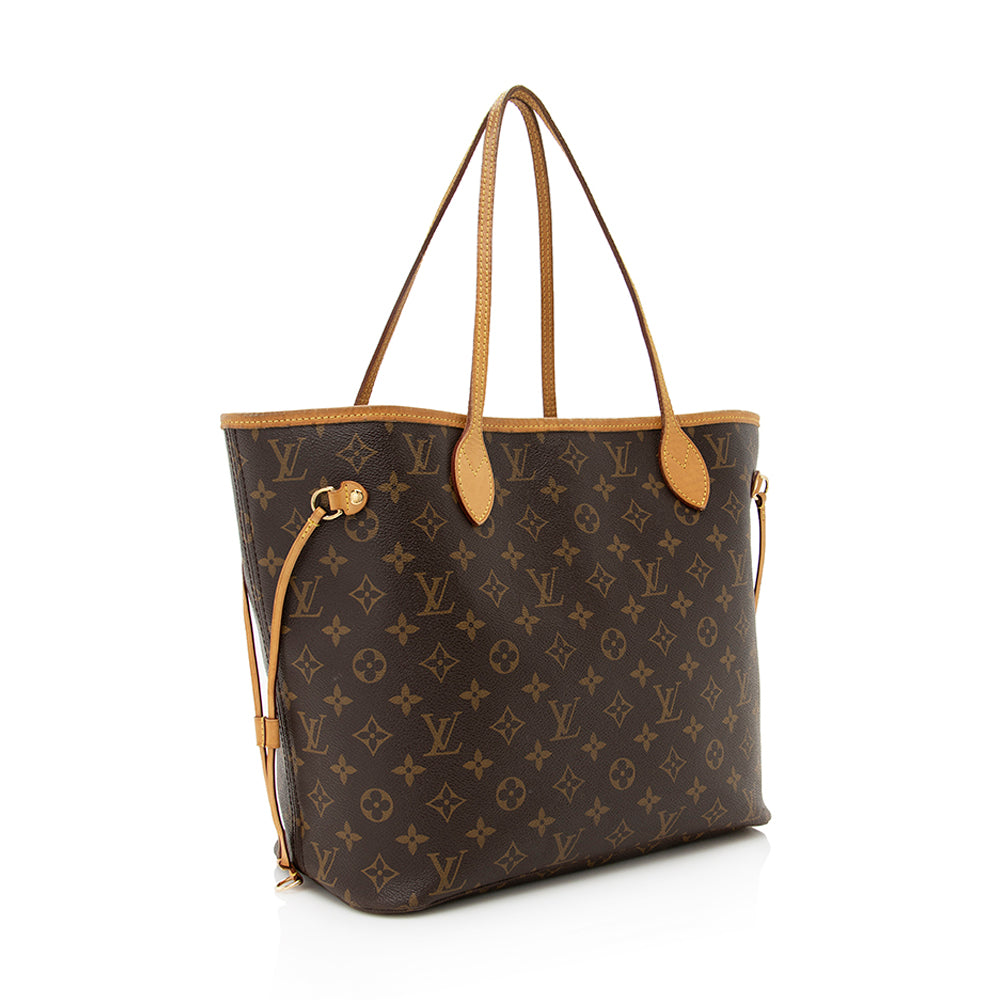 Louis Vuitton Monogram Canvas Neverfull MM Tote (SHF-18540)