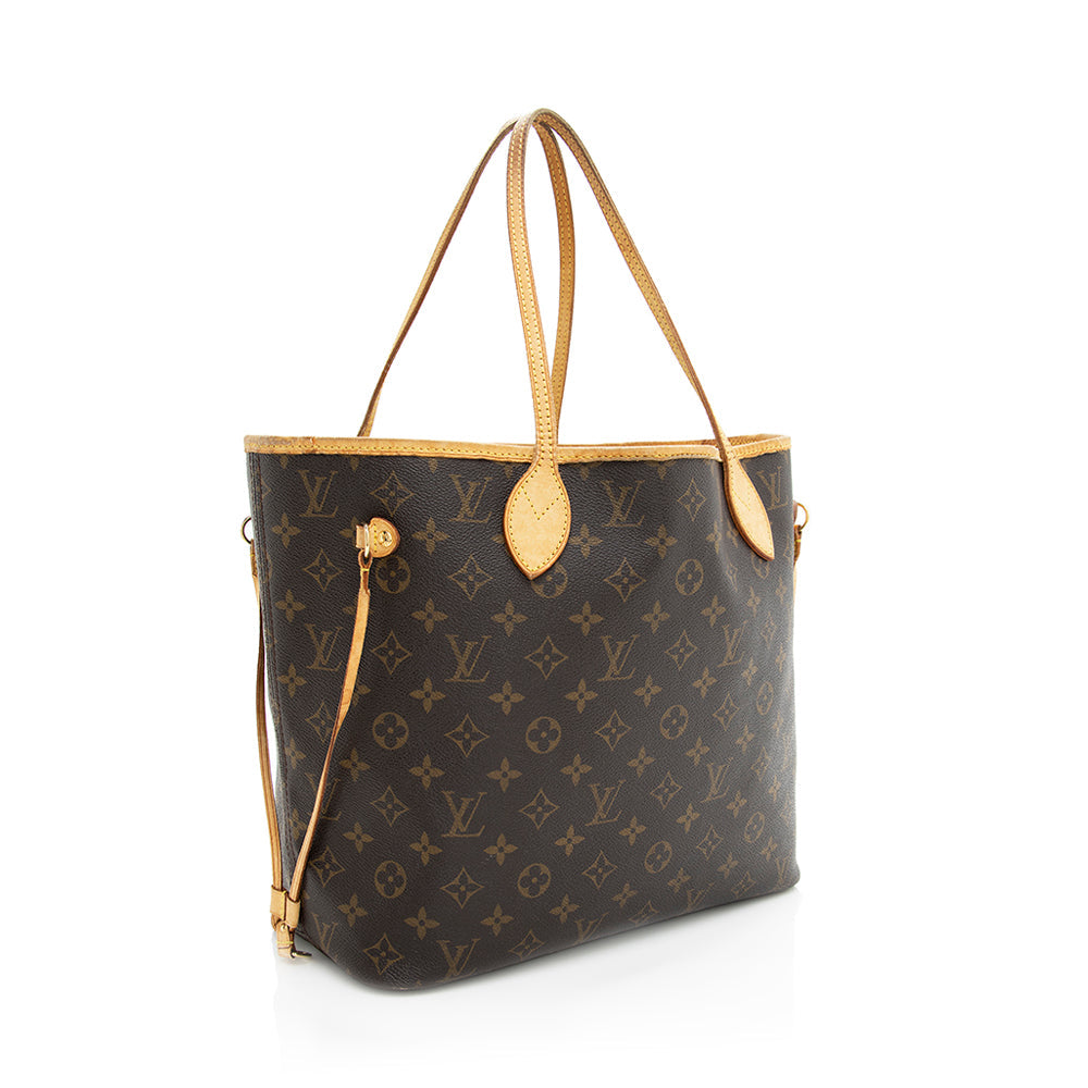 Louis Vuitton Monogram Canvas Neverfull MM Tote (SHF-19485)