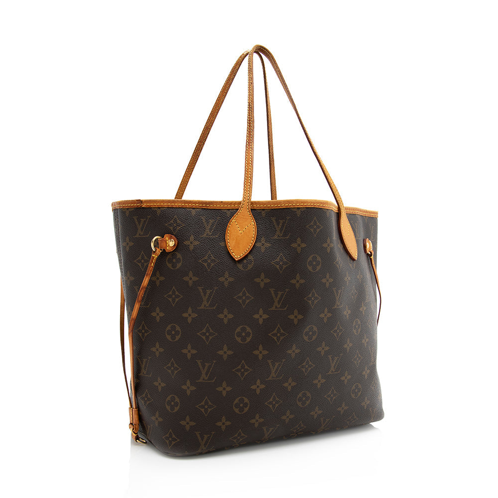 Louis Vuitton Monogram Canvas Neverfull MM Tote (SHF-20290)