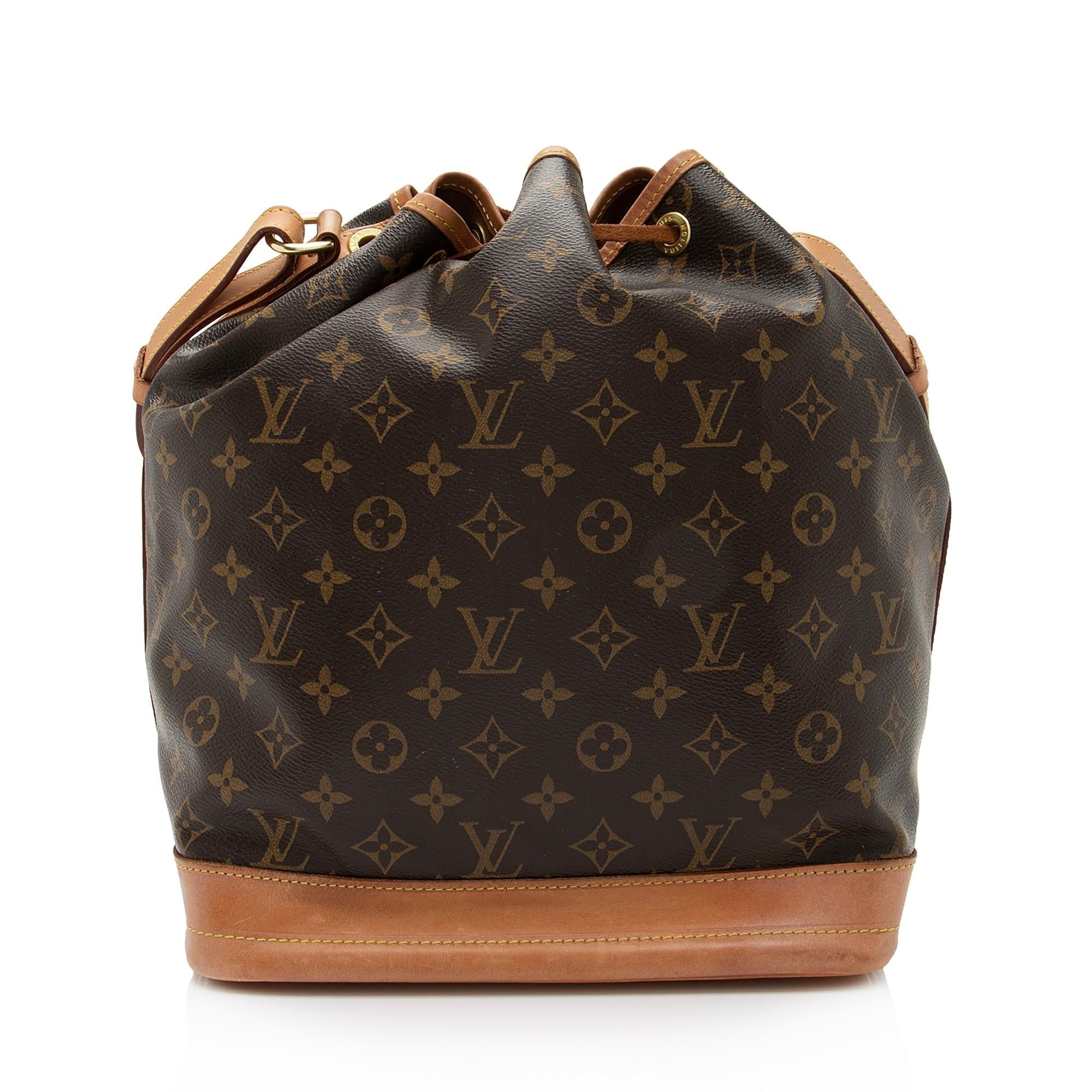Louis Vuitton Monogram Canvas Noe Shoulder Bag (SHF-8J61Jh)