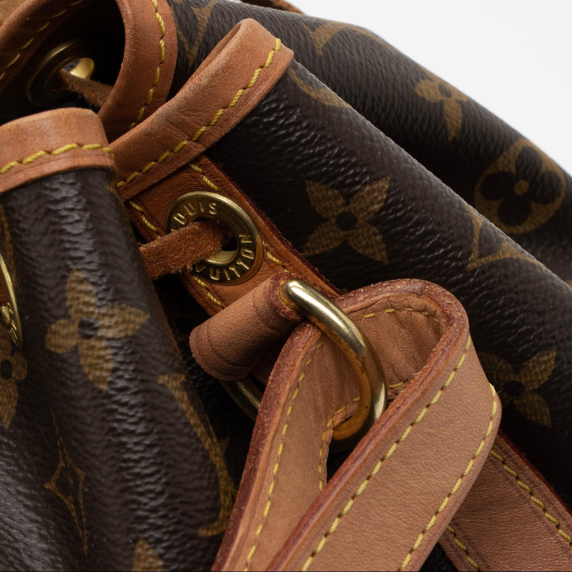 Louis Vuitton Monogram Canvas Noe Shoulder Bag (SHF-8J61Jh)