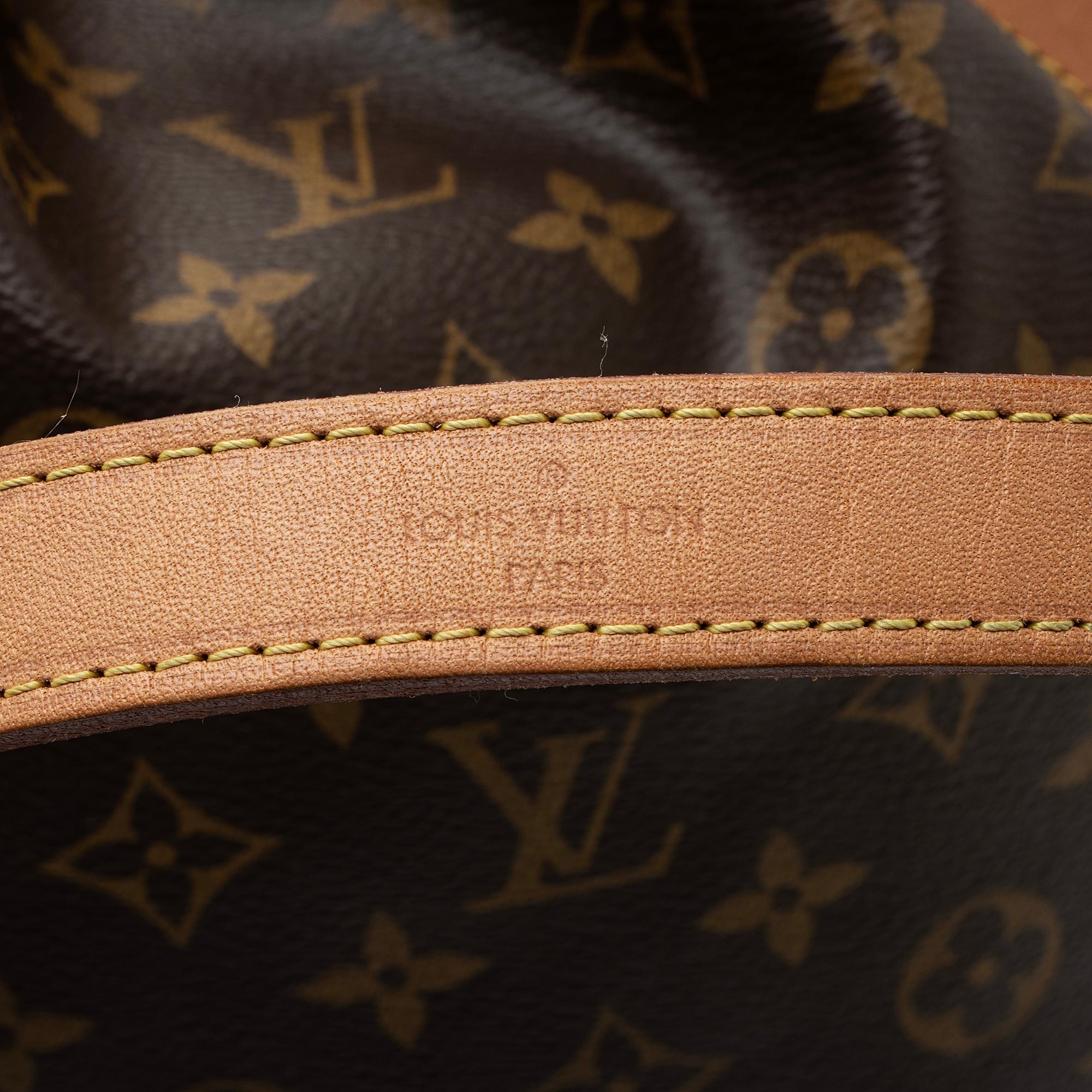 Louis Vuitton Monogram Canvas Noe Shoulder Bag (SHF-8J61Jh)