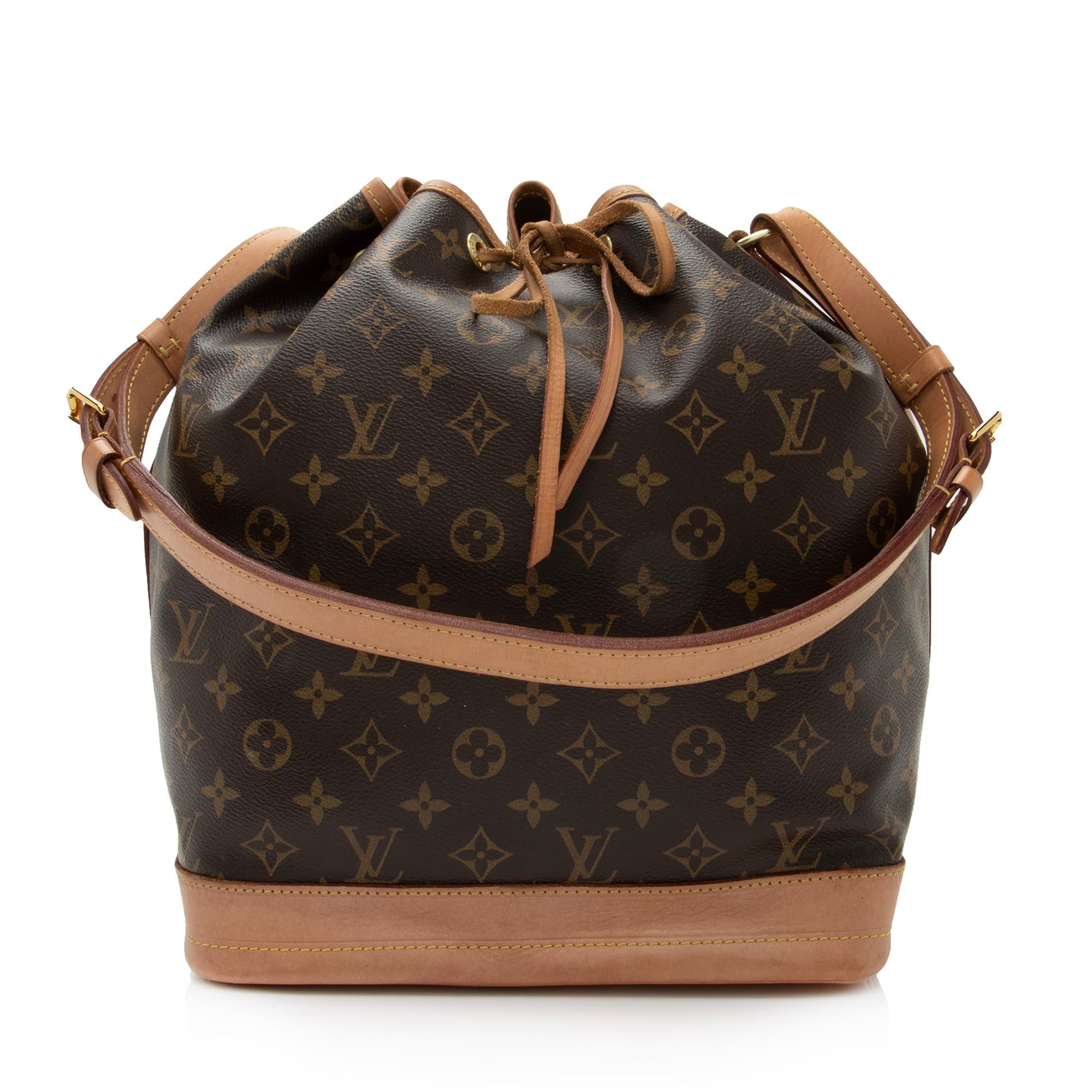 Louis Vuitton Monogram Canvas Noe Shoulder Bag (SHF-8J61Jh)