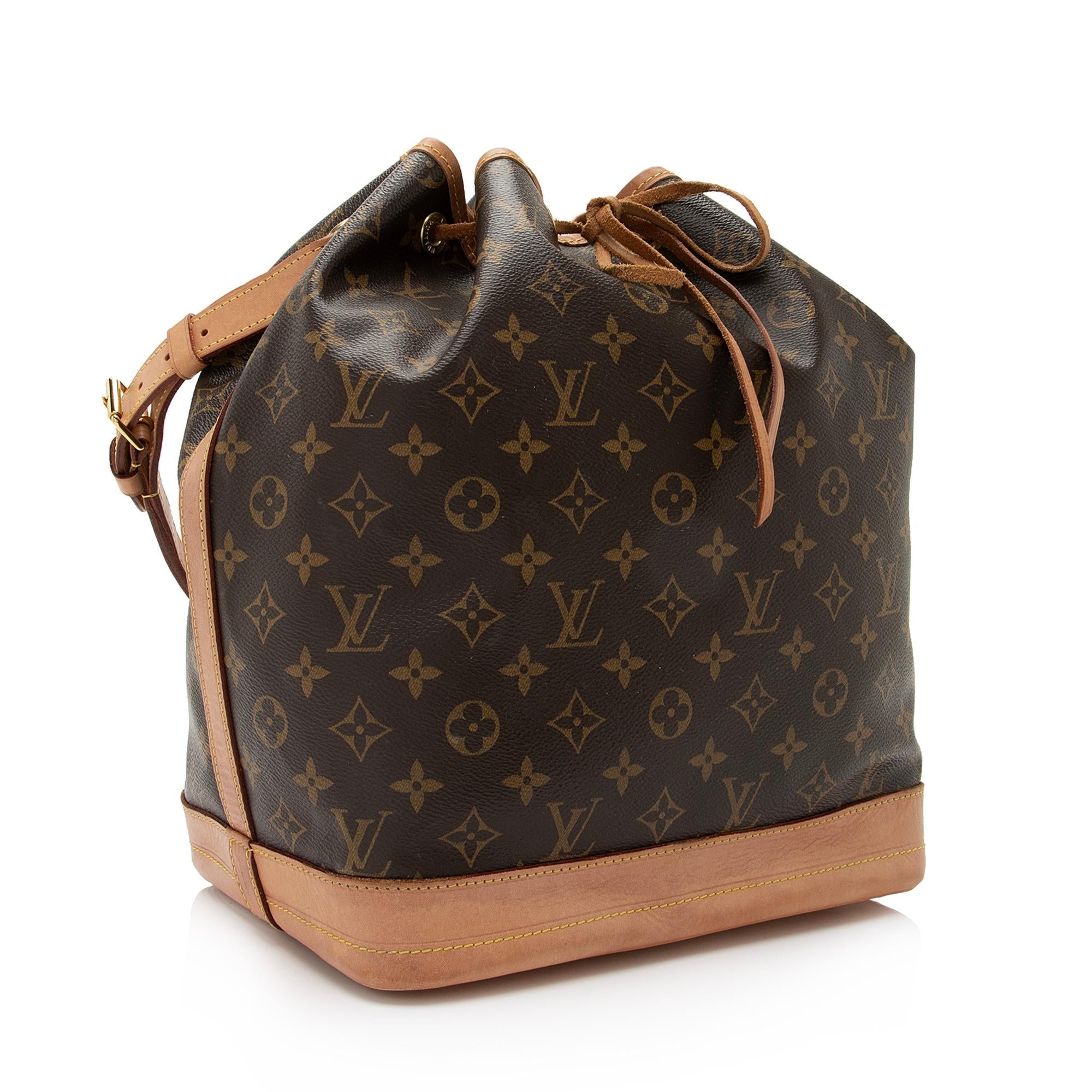 Louis Vuitton Monogram Canvas Noe Shoulder Bag (SHF-8J61Jh)