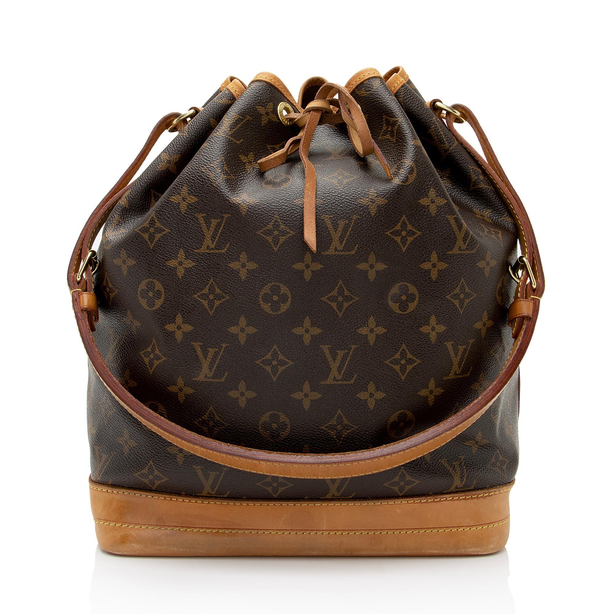 Louis Vuitton Monogram Canvas Noe Shoulder Bag (SHF-SX3Geq)