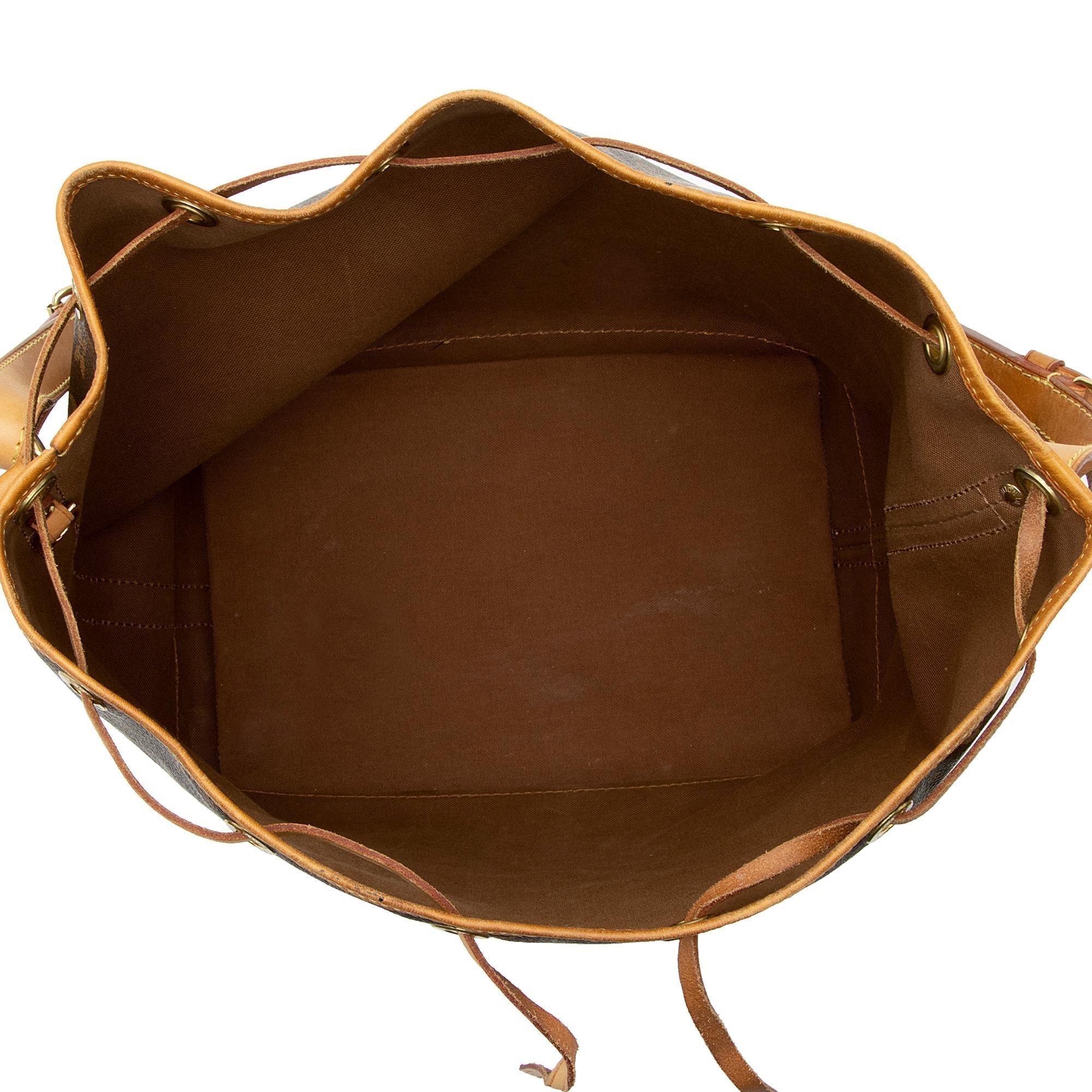 Louis Vuitton Monogram Canvas Noe Shoulder Bag (SHF-SX3Geq)