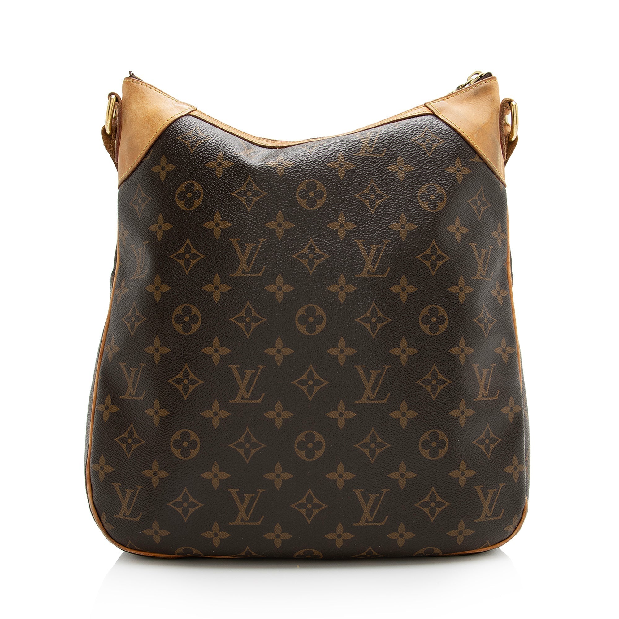 Louis Vuitton Monogram Canvas Odeon MM Shoulder Bag (SHF-22493)