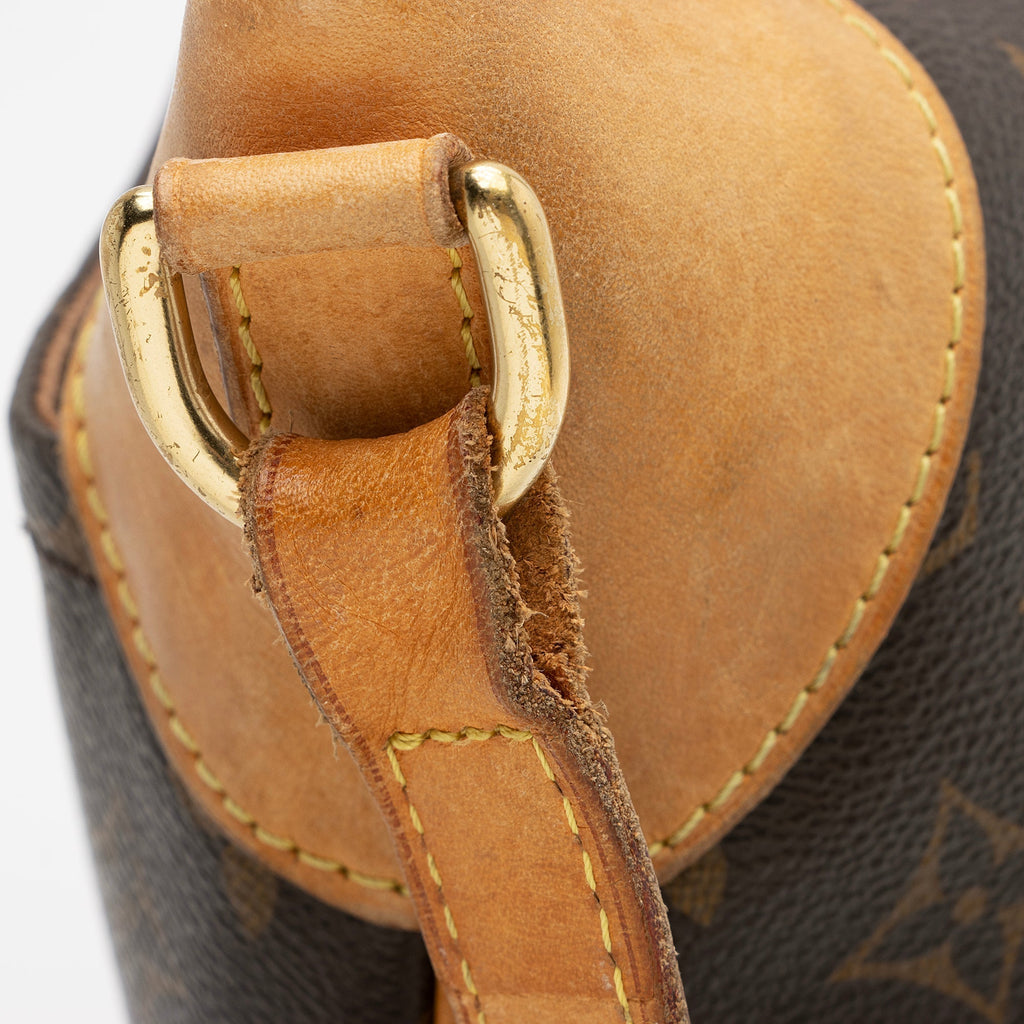 Louis Vuitton Monogram Canvas Odeon MM Shoulder Bag (SHF-22493)